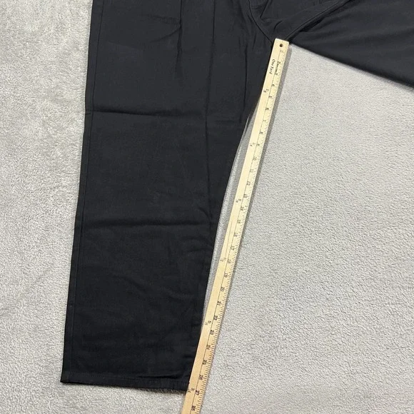 Roucha Jeans Womens Size D 16-18 Over 5'4 Dada Black Denim Pleated Ankle New - Picture 2 of 16